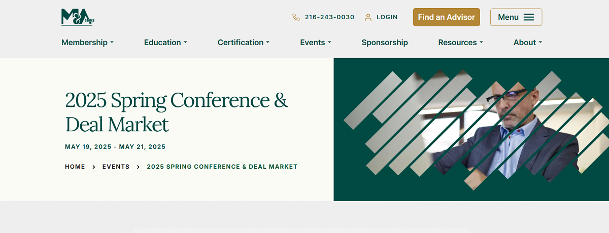 M&A Source 2025 Spring Conference & Deal Market